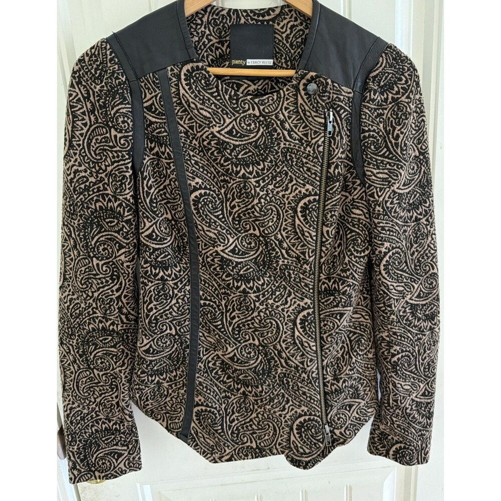 Plenty Tracy Reese Women’s Blazer Jacket Moto Style Size 6